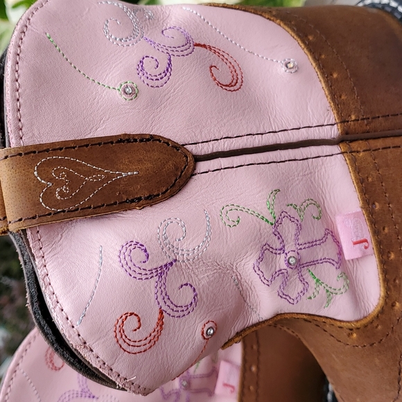 Little Girl's LightUp Cowgirl Boots - Picture 5 of 17